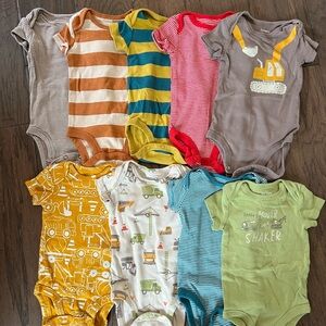 Carter's Short Sleeve Onesies